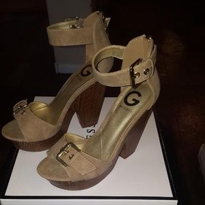 G by Guess Platform Sandals